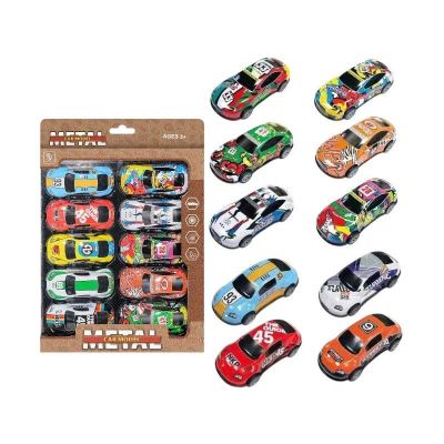 Σετ μεταλλικά αυτοκινητάκια – 10pcs – 8.6cm  