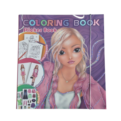 Coloring Book & Sticker Book για κορίτσια