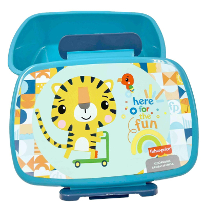 Δοχείο Φαγητού Πλαστικό pp Tiger Fisher Price 900ml 17.5x7x13cm 900ml