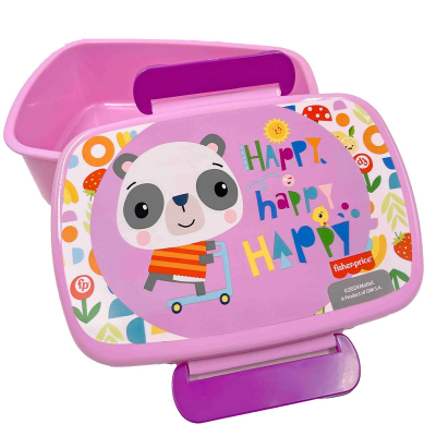 Δοχείο Φαγητού Πλαστικό pp Panda Fisher Price 900ml 17.5x7x13cm 900ml