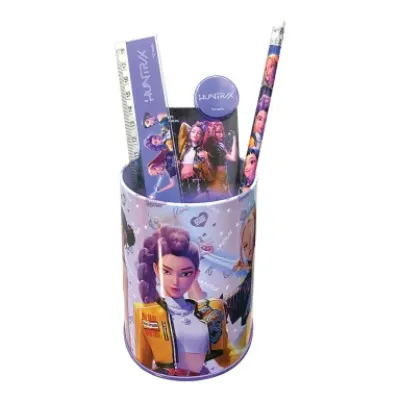 Σετ Γραφικής Ύλης K-POP DEMON HUNTERS – Stationery Set + Pencil Pot – 7pc. 