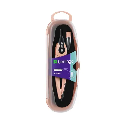ΔΙΑΒΗΤΗΣ ΜΕΤΑΛΛΙΚΟΣ ΣΕ ΘΗΚΗ “INSTICT” Pink 13,5cm BERLINGO