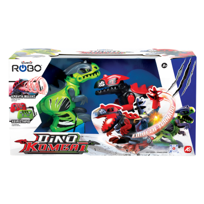 Silverlit Robo Σετ 2 Τηλεκατευθυνόμενα Ρομπότ Dino Kombat