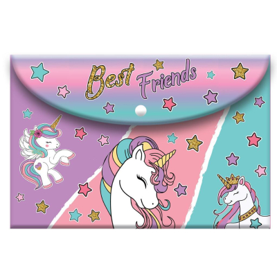 Φάκελος Κουμπί Α4 Must Team Unicorn
