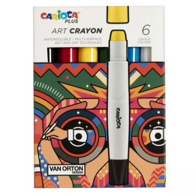 ΤΕΜΠΕΡΑ ΣΕ STICK CARIOCA SOLID ΣΕΤ 6ΧΡΩΜΑΤΩΝ