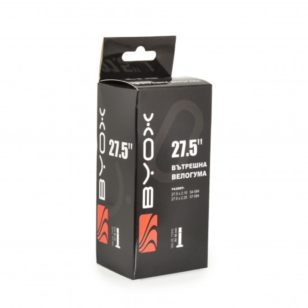 Byox Σαμπρέλα Ποδηλάτου 27.5“ х 2.10-2.25 A/V 48mm