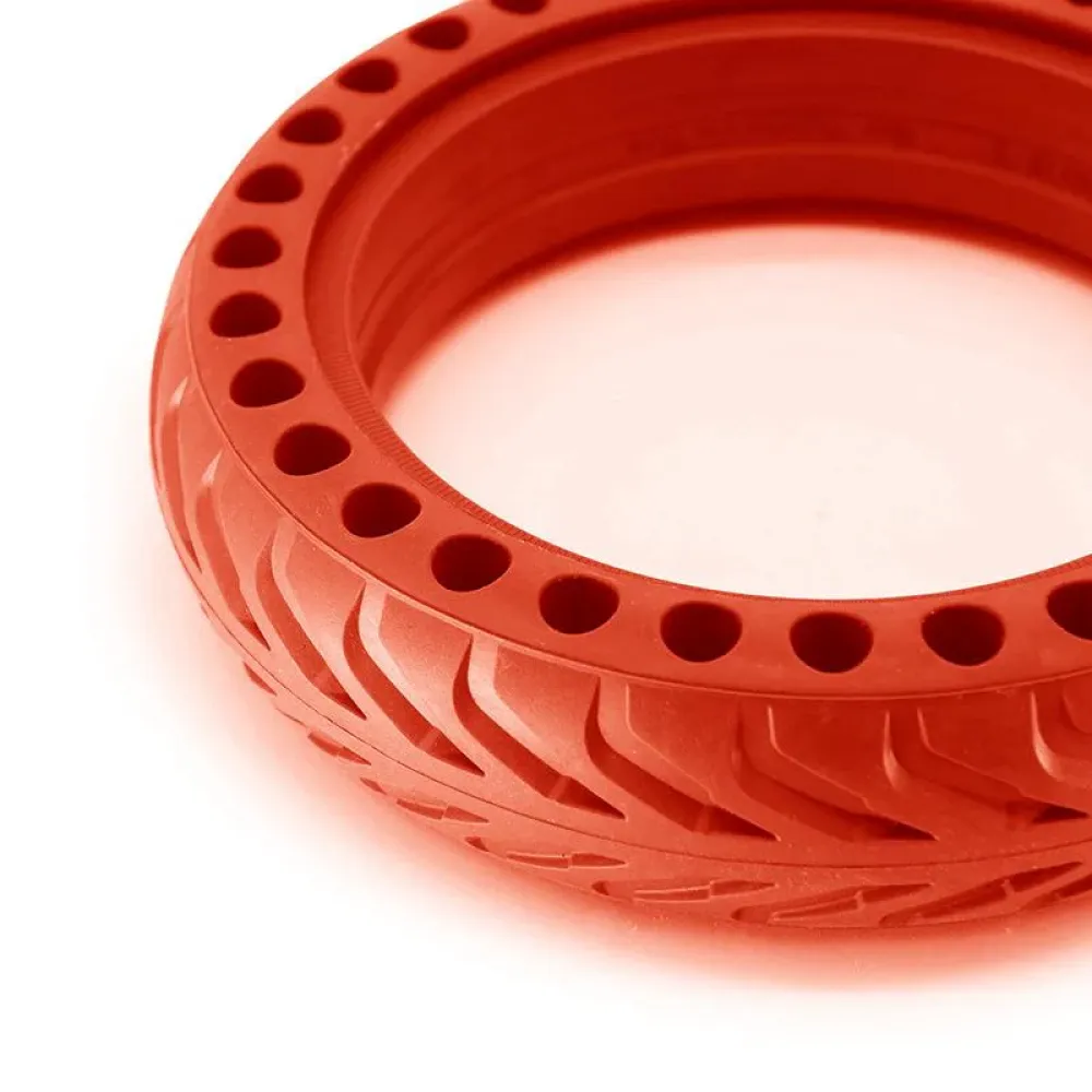 Συμπαγή ελαστικό- Perforated solid tire 8.5x2-6.1 - Red