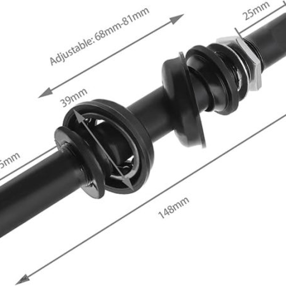 Άξονας ποδηλάτου με κύπελλα – S58-28 – 652046