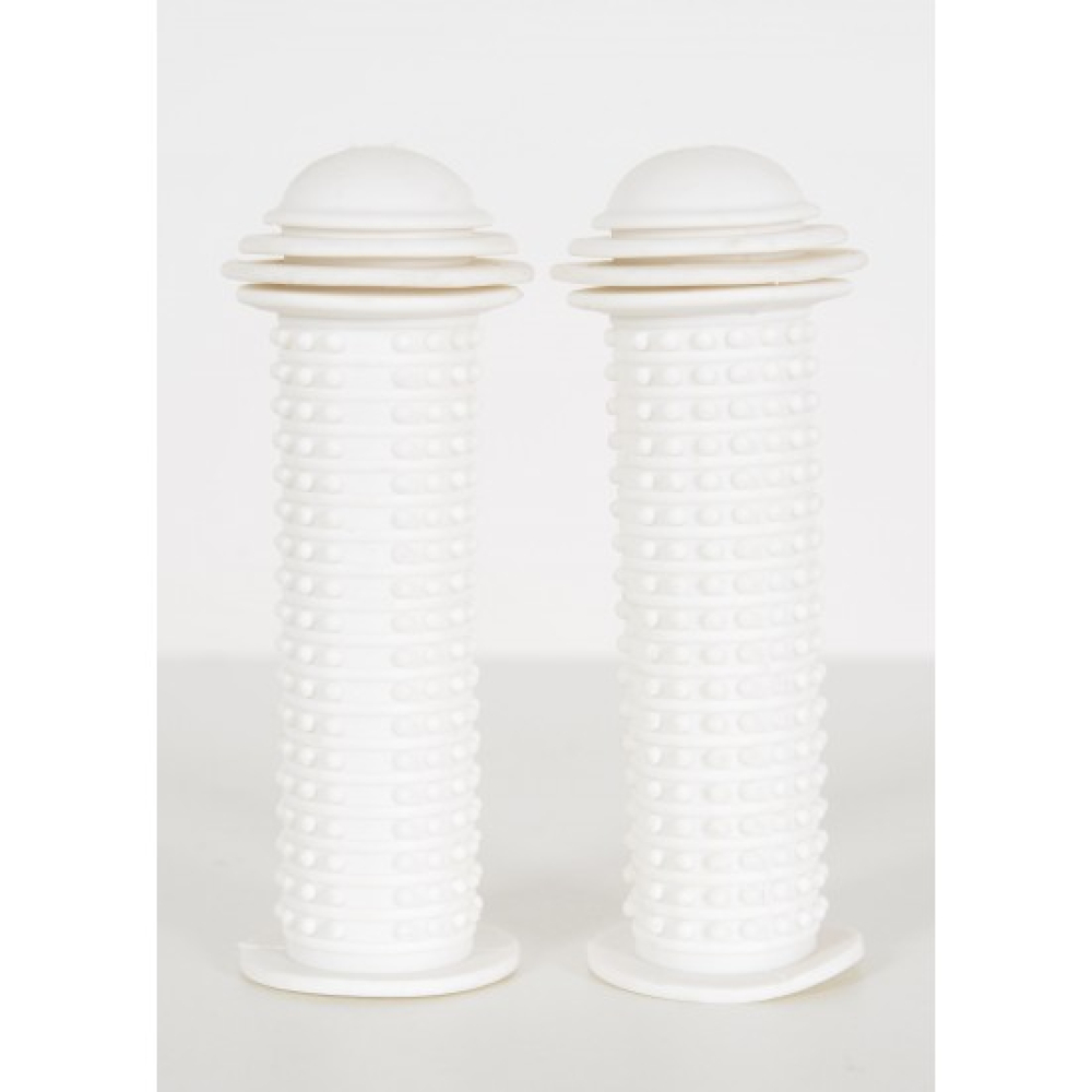Byox Χειρολαβές Ποδηλάτου L=110mm,  white