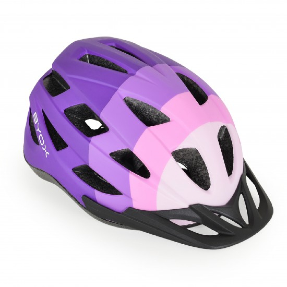 Byox Κράνος Ποδηλάτου Y48 purple