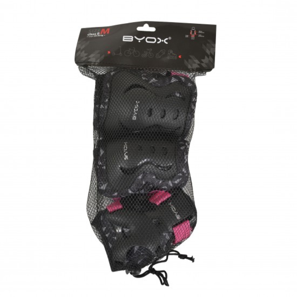 Σετ Παιδικά Προστατευτικά Dazzle pink M (25-50kgs)