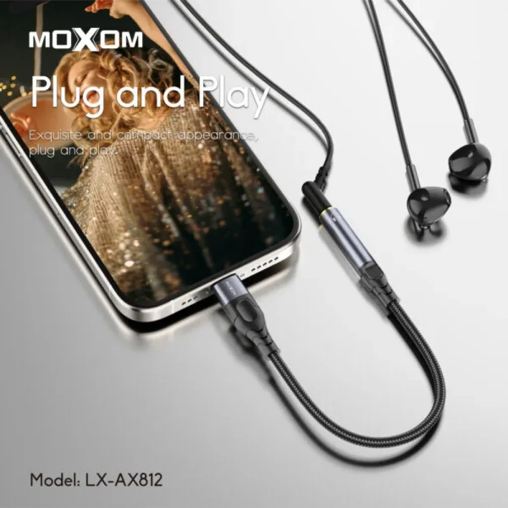 Moxom Type-C to 3.5mm Audio Cable - LX-AX812