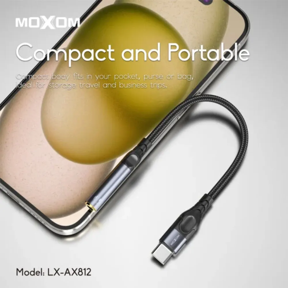 Moxom Type-C to 3.5mm Audio Cable - LX-AX812