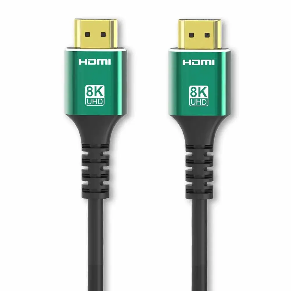 HDMI 8K Cord High Speed 2.1V Gold Plated Support 8K@60Hz 4K@144Hz for 7680×4320 Monitor Projector PC-3M