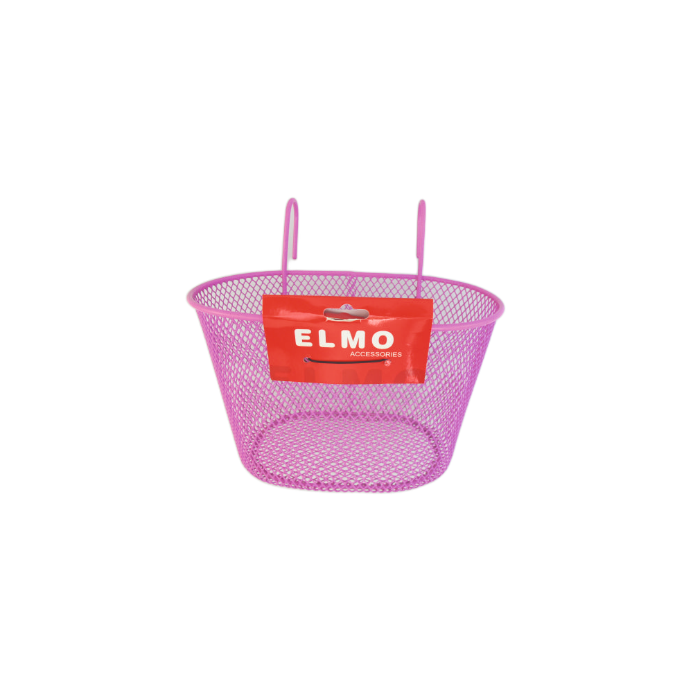 Elmo Παιδικό Καλάθι Μεταλλικό - Ροζ