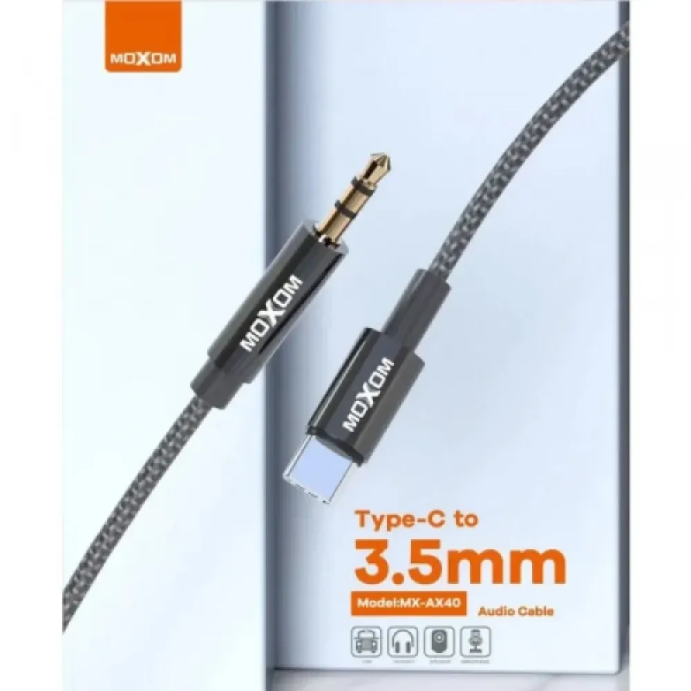 Moxom Type-C to 3.5mm Audio Cable - MX-AX40