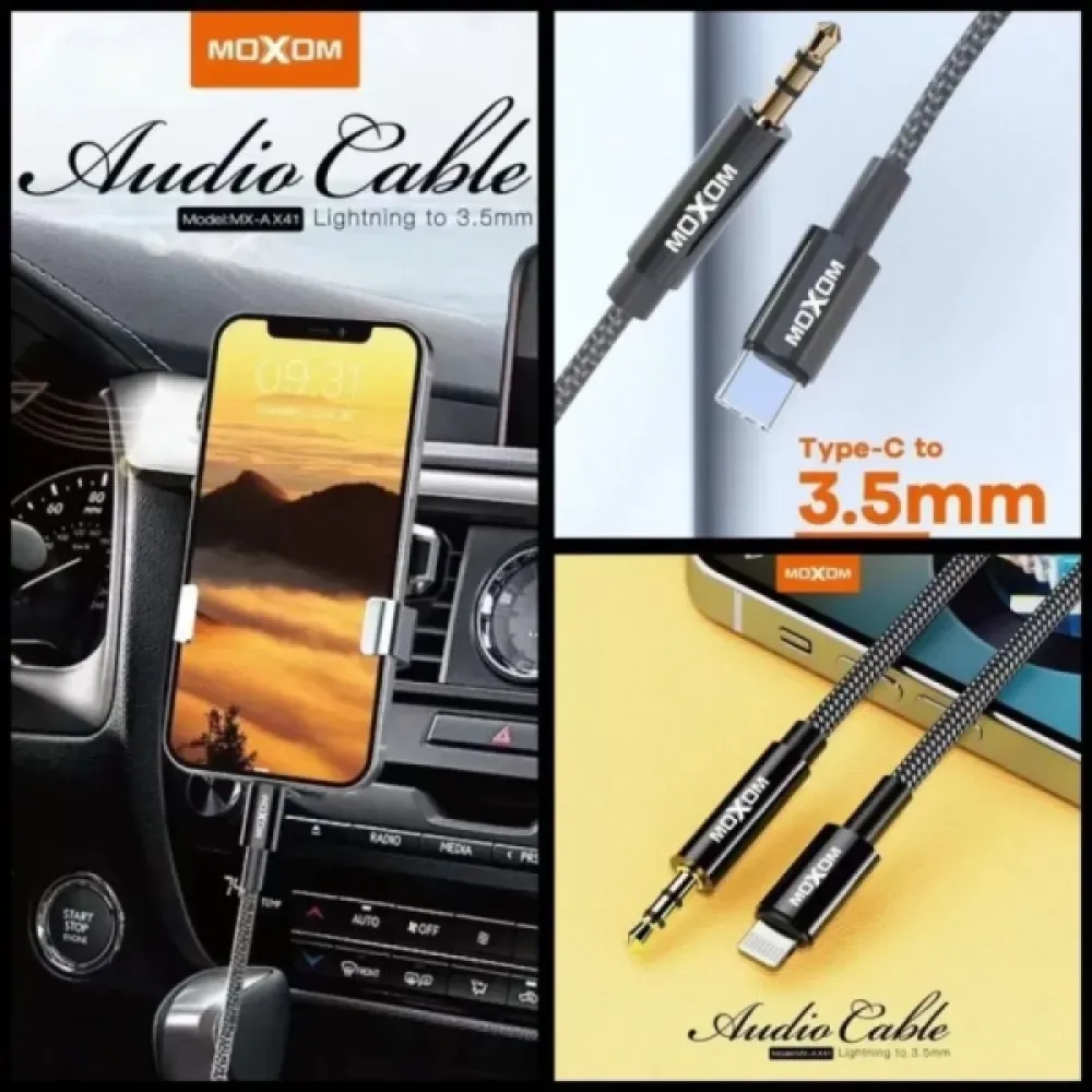 Moxom Type-C to 3.5mm Audio Cable - MX-AX40