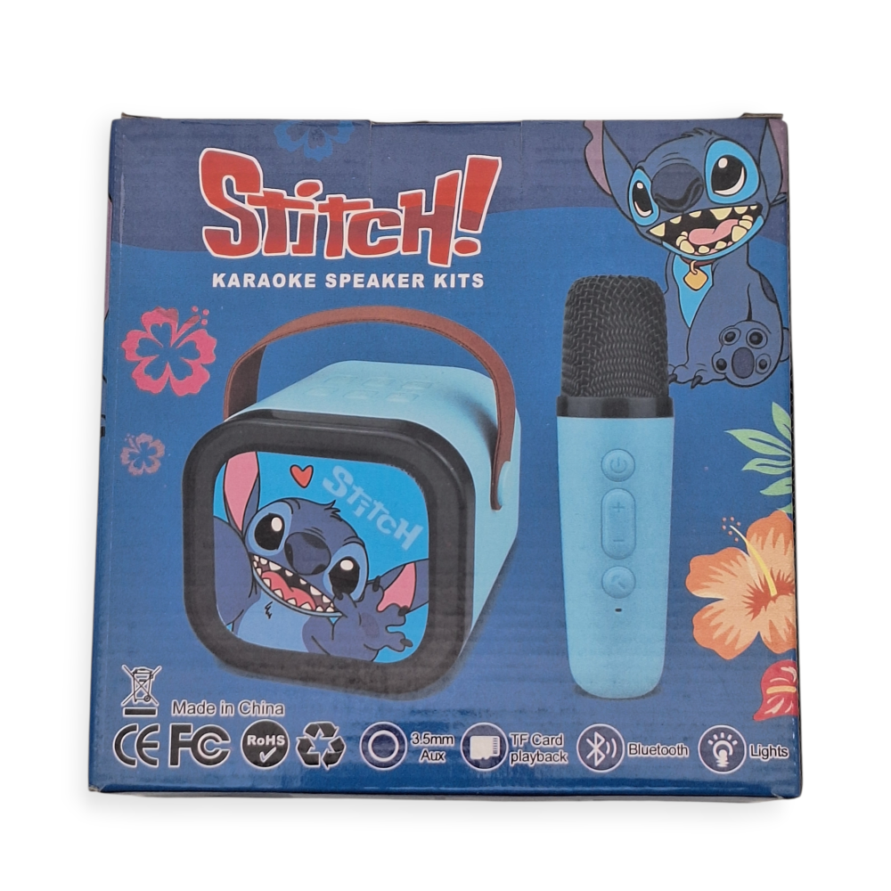 Παιδικό ηχείο με μικρόφωνο Karaoke - Stitch