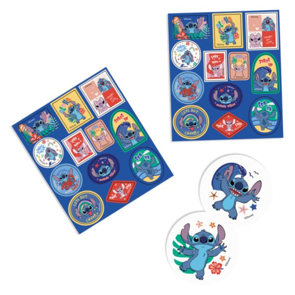 AS Σετ Ζωγραφικής Disney Stitch Σε Διάφανη Τσάντα Για 3+ Χρονών