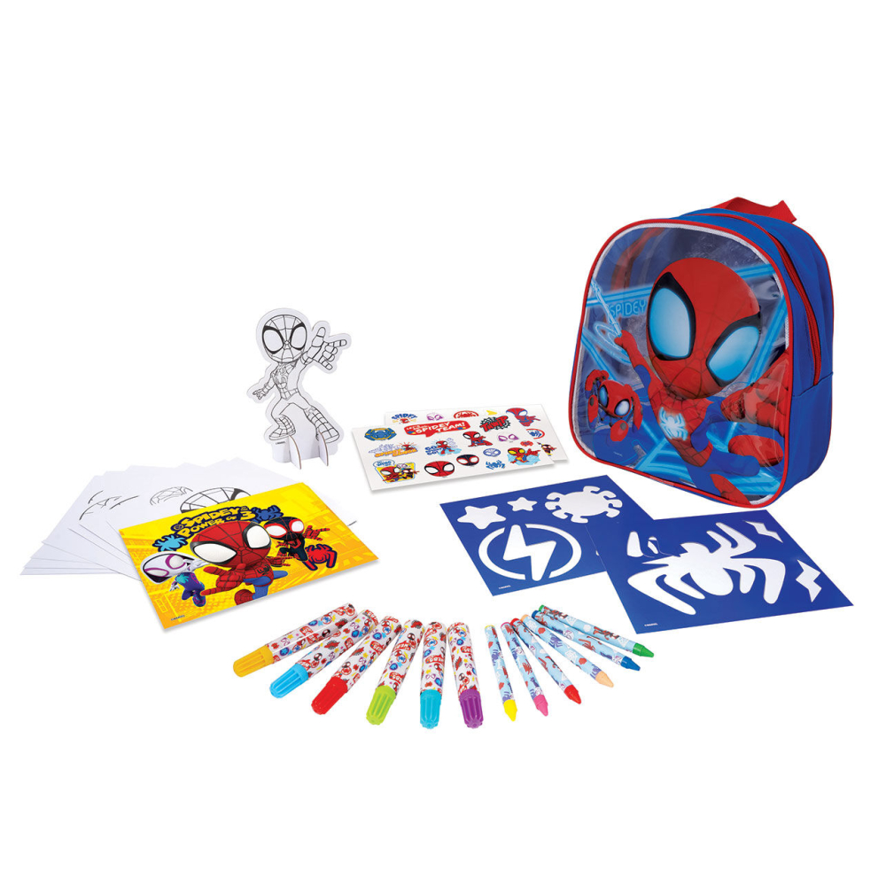 AS Σετ Ζωγραφικής Σε Backpack Marvel Spidey And His Amazing Friends Για 3+ Χρονών