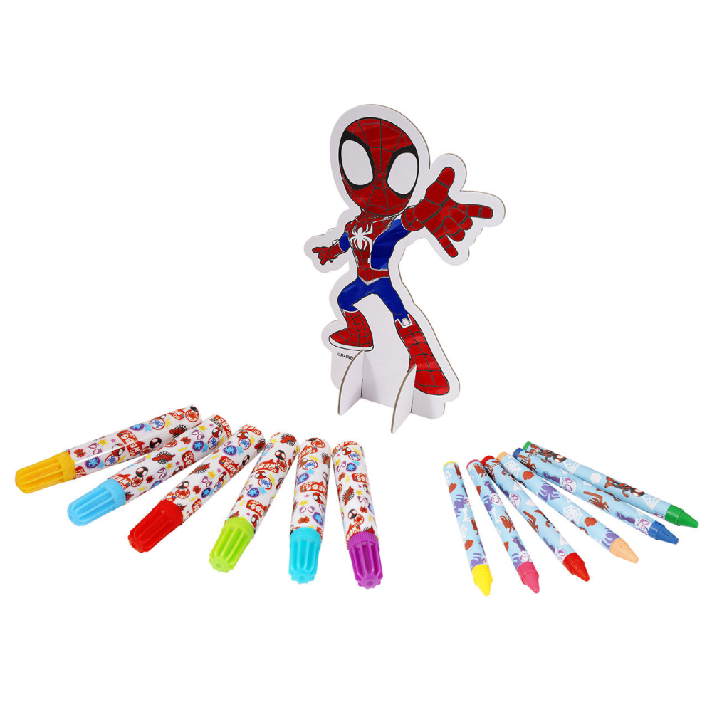 AS Σετ Ζωγραφικής Σε Backpack Marvel Spidey And His Amazing Friends Για 3+ Χρονών