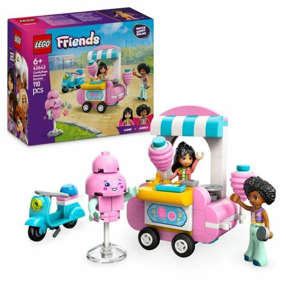 LEGO Friends Cotton Candy Stand and Scooter για 6+ Ετών 110τμχ