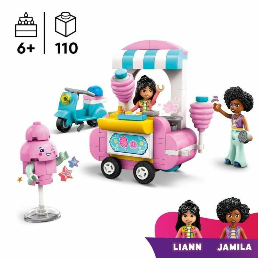 LEGO Friends Cotton Candy Stand and Scooter για 6+ Ετών 110τμχ