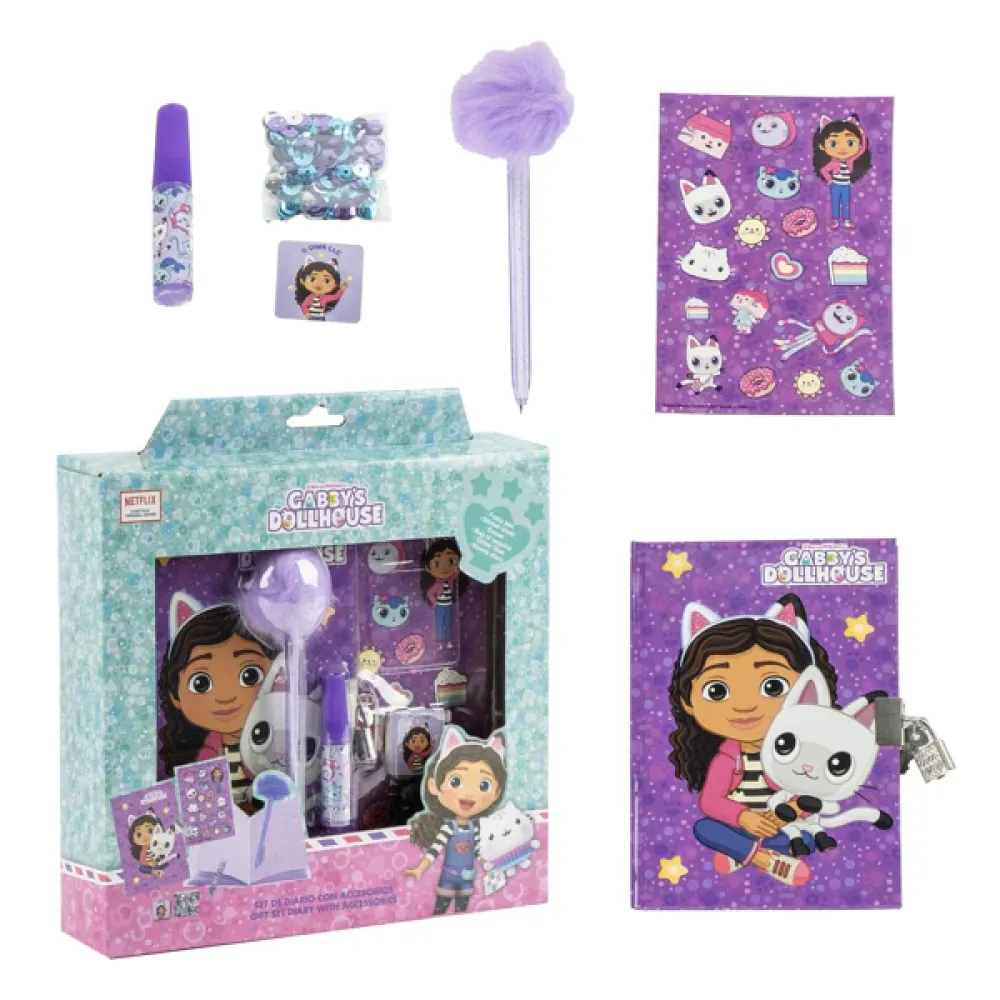 Gabbys Doll House Diary set 