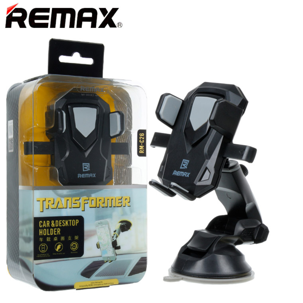 REMAX  Βάση Κινητού Αυτοκινήτου  RM-C26 - Γκρι