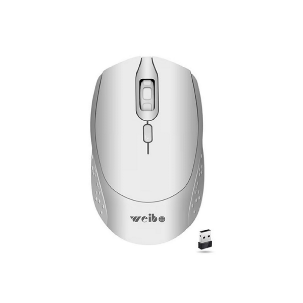 Ασύρματο ποντίκι Η/Υ – RF6400 – Weibo - Λευκό