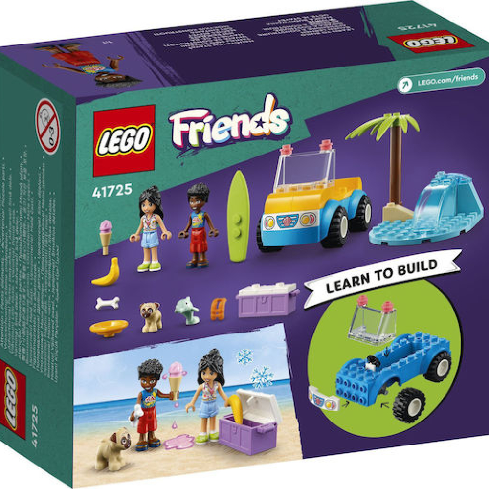 LEGO Friends Beach Buggy Fun για 4+ Ετών 61τμχ