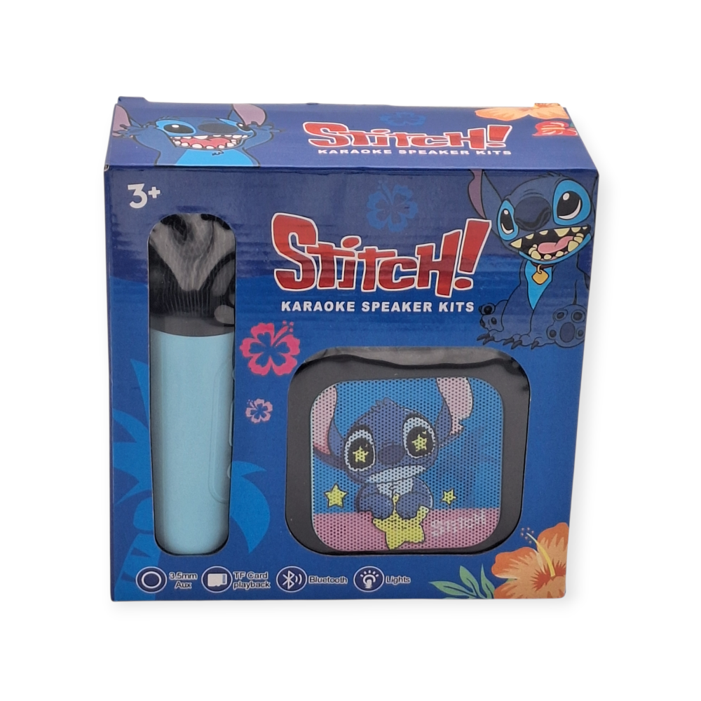 Παιδικό ηχείο με μικρόφωνο Karaoke - Stitch
