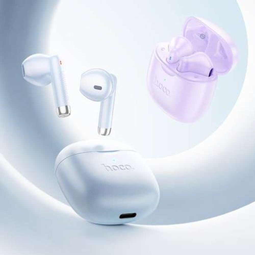 Hoco Wireless Earbuds BlueTooth v5.4 Μωβ - EW201 Graceful