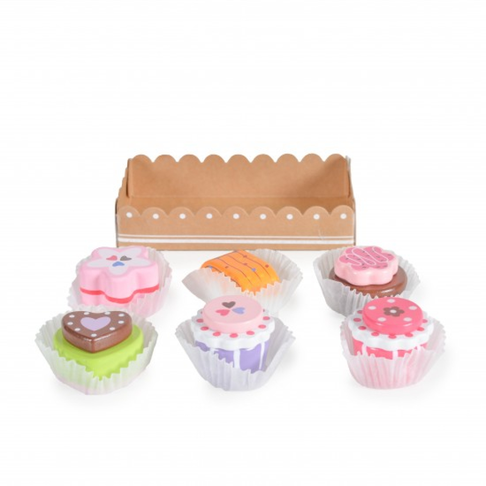 Cupcakes Set PH01D010 - 7 pcs 24m+