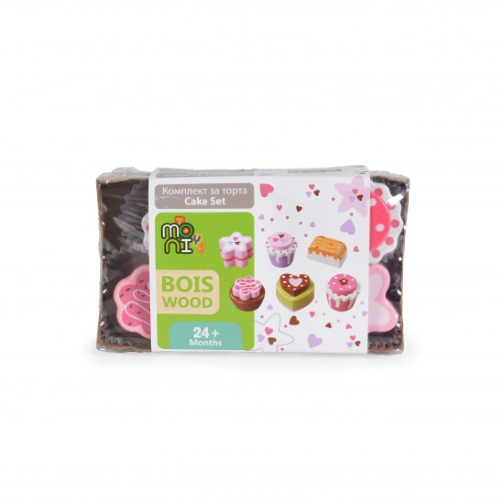 Cupcakes Set PH01D010 - 7 pcs 24m+