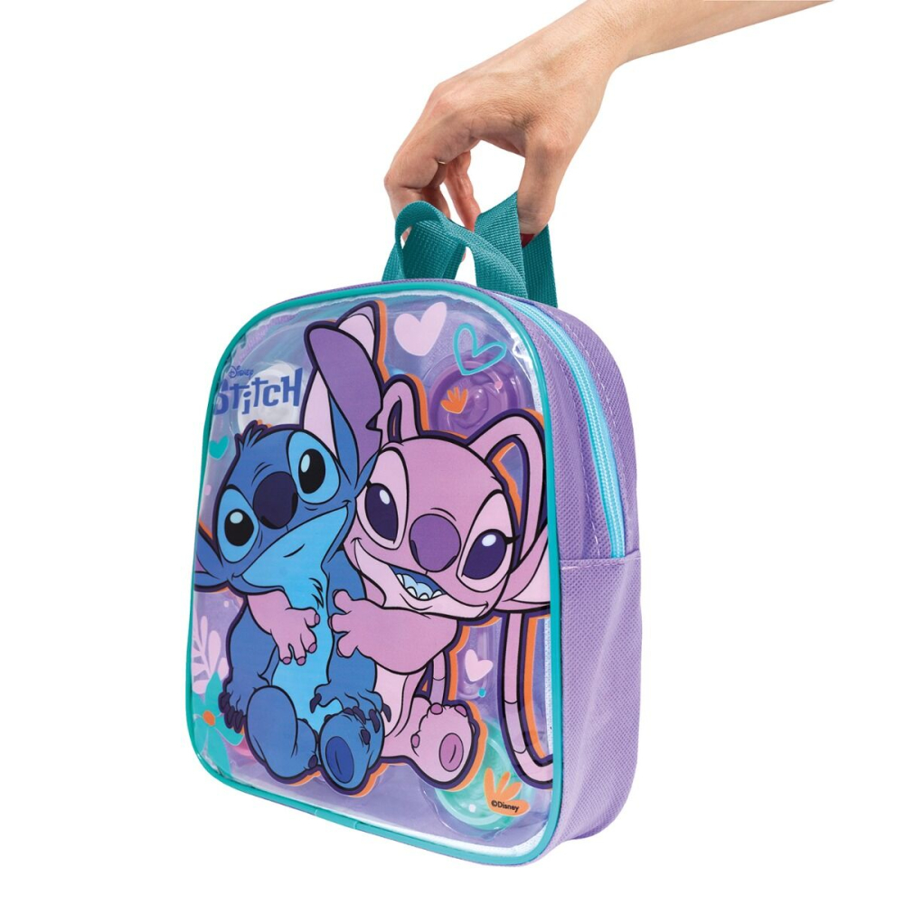 AS Πλαστελίνη Disney Stitch Τσάντα Πλάτης Με 4 Βαζάκια - Καπάκια Καλουπάκια Και 5 Εργαλεία 200gr Για 3+ Χρονών