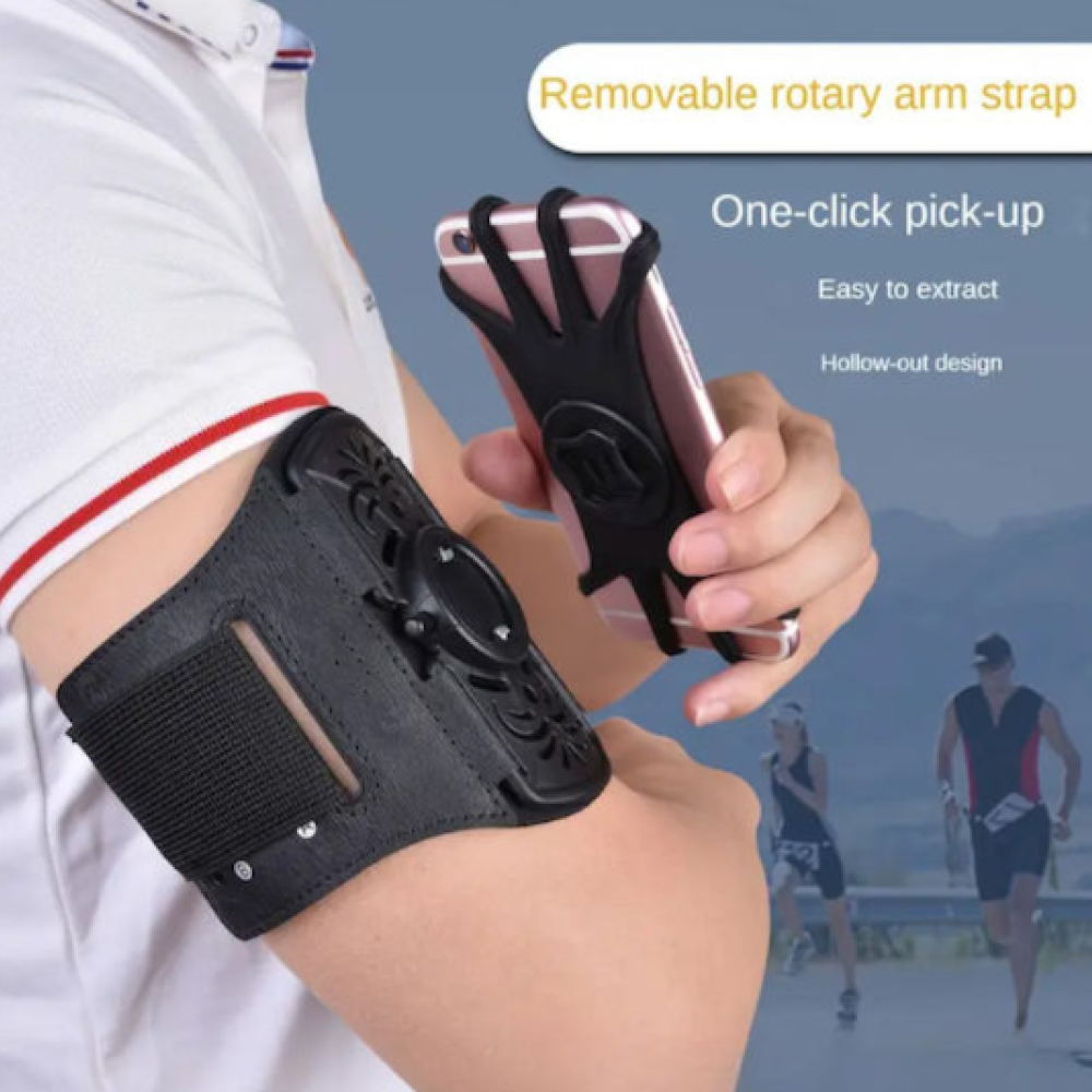 Earldom ET-S19 Universal Sports Armband για Κινητό έως 7″ με Περιστροφή 360°