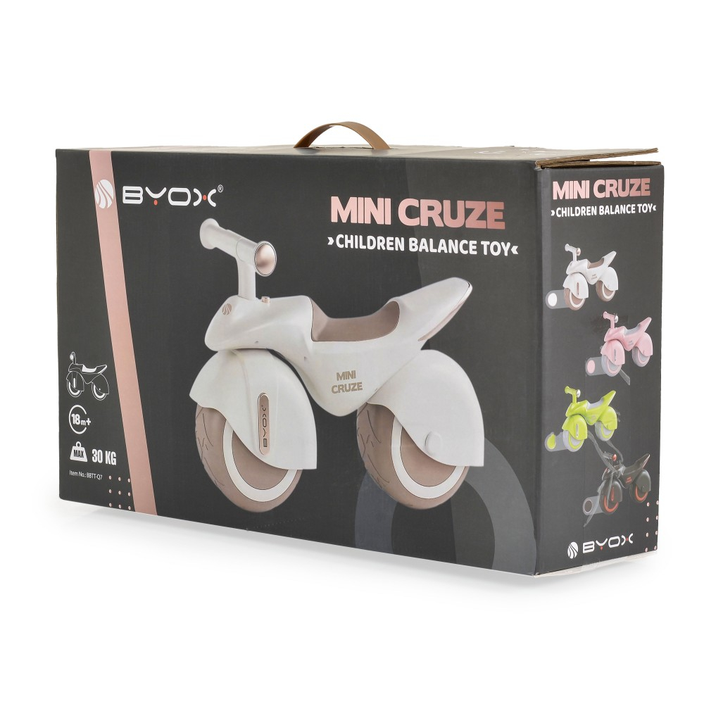 Byox Mini Cruze Παιδικό Ποδήλατο Ισορροπίας Ροζ