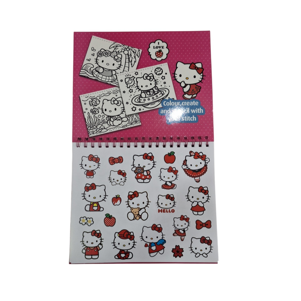 Μπλοκ Ζωγραφικής Hello Kitty