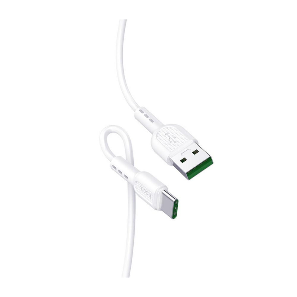 Hoco X33 Surge USB σε USB-C Fast Charging 5A Λευκό 1m