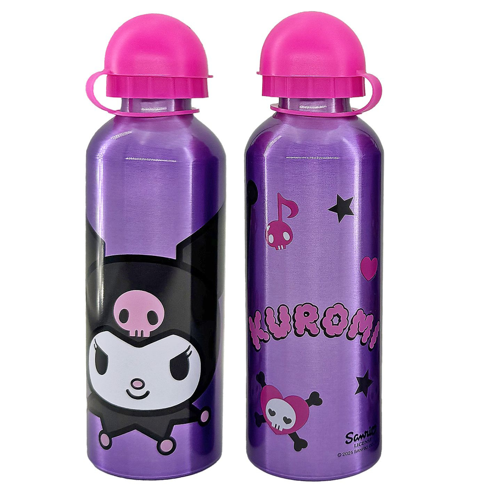 Παγούρι Μεταλλικό Kuromi 500ml 21x6.5cm
