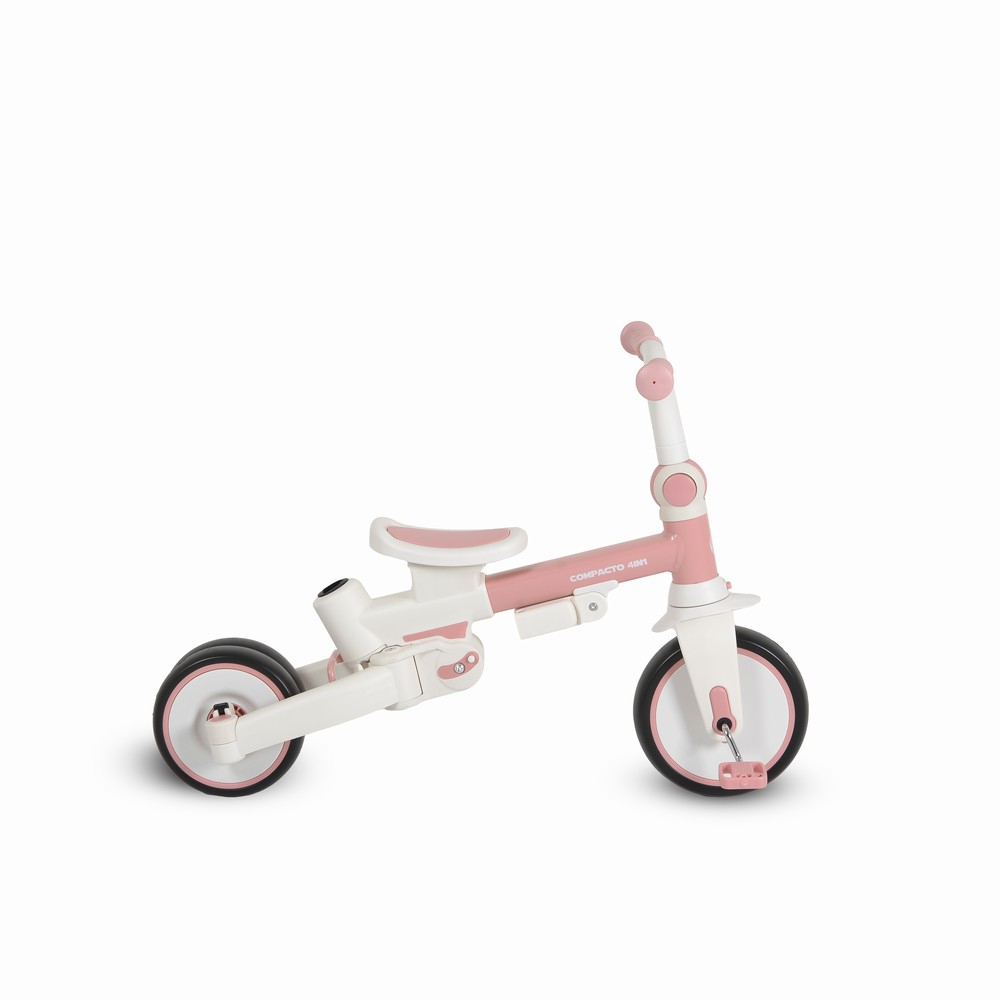 Byox Παιδικό Τρίκυκλο Αναδιπλούμενο Compacto 4in1 pink