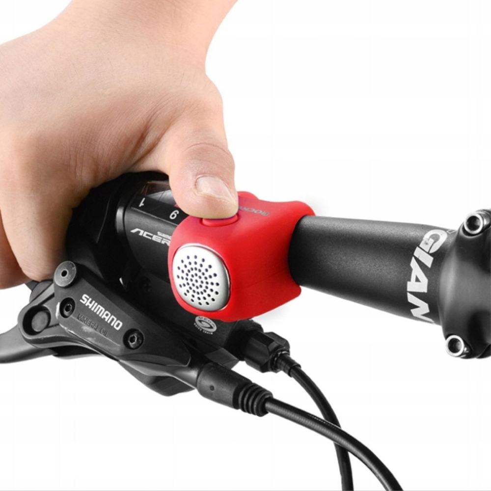 Rockbros CB1709RB Ηλεκτρονικό κουδούνι ποδηλάτου - Κόκκινο