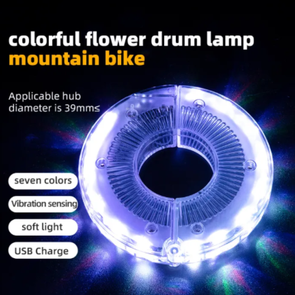 Rοckbros Bike Wheel Light - Πολύχρωμο φωτιστικό τροχού ποδηλάτου με εφέ 7 χρωμάτων - MTB BIKES