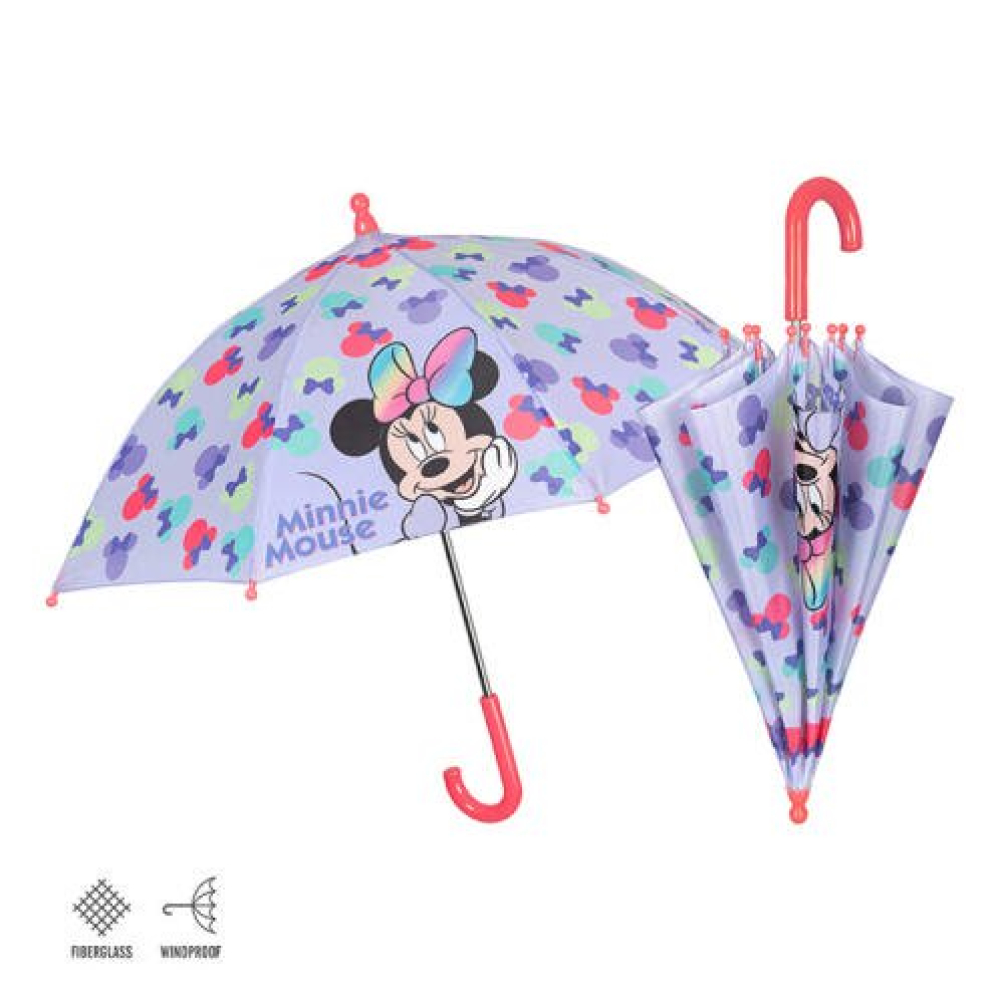 Ομπρέλα Παιδική Χειροκίνητη Minnie 50127 Multi Perletti