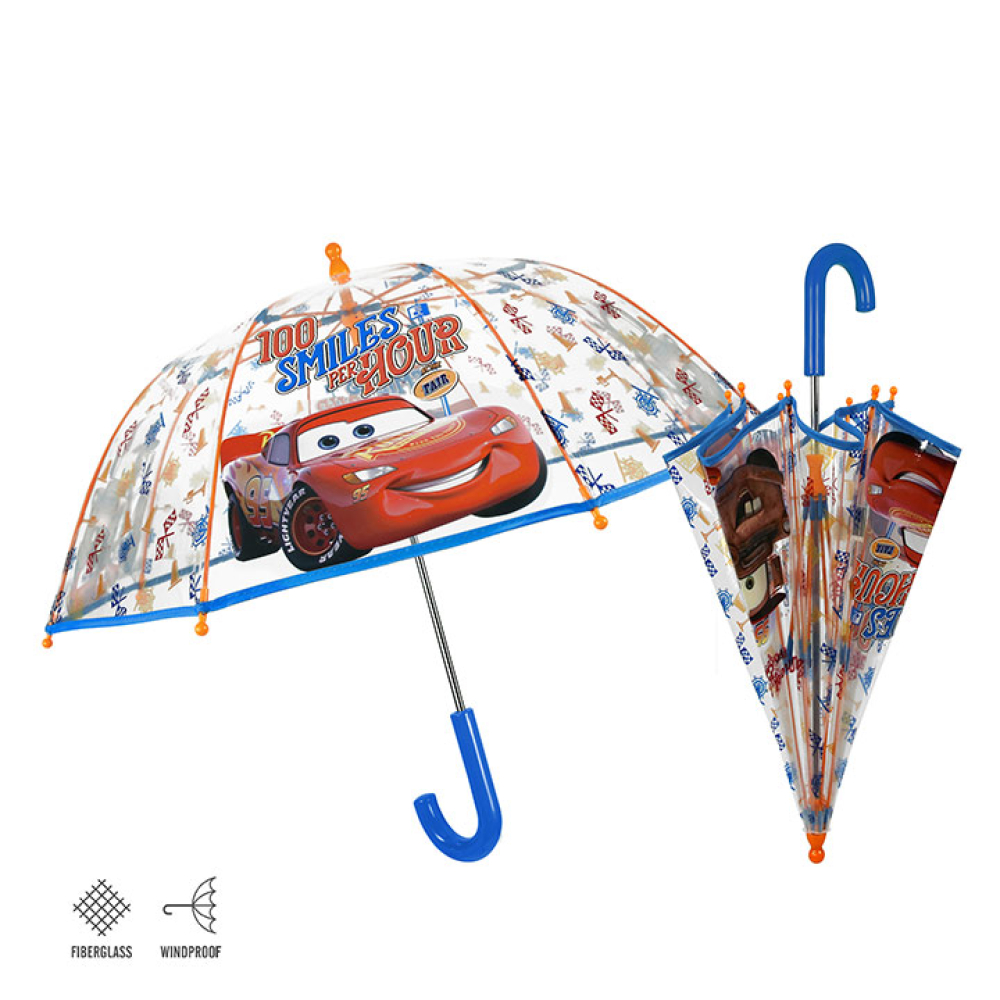 Ομπρέλα Παιδική Χειροκίνητη Cars 50528 Multi Perletti