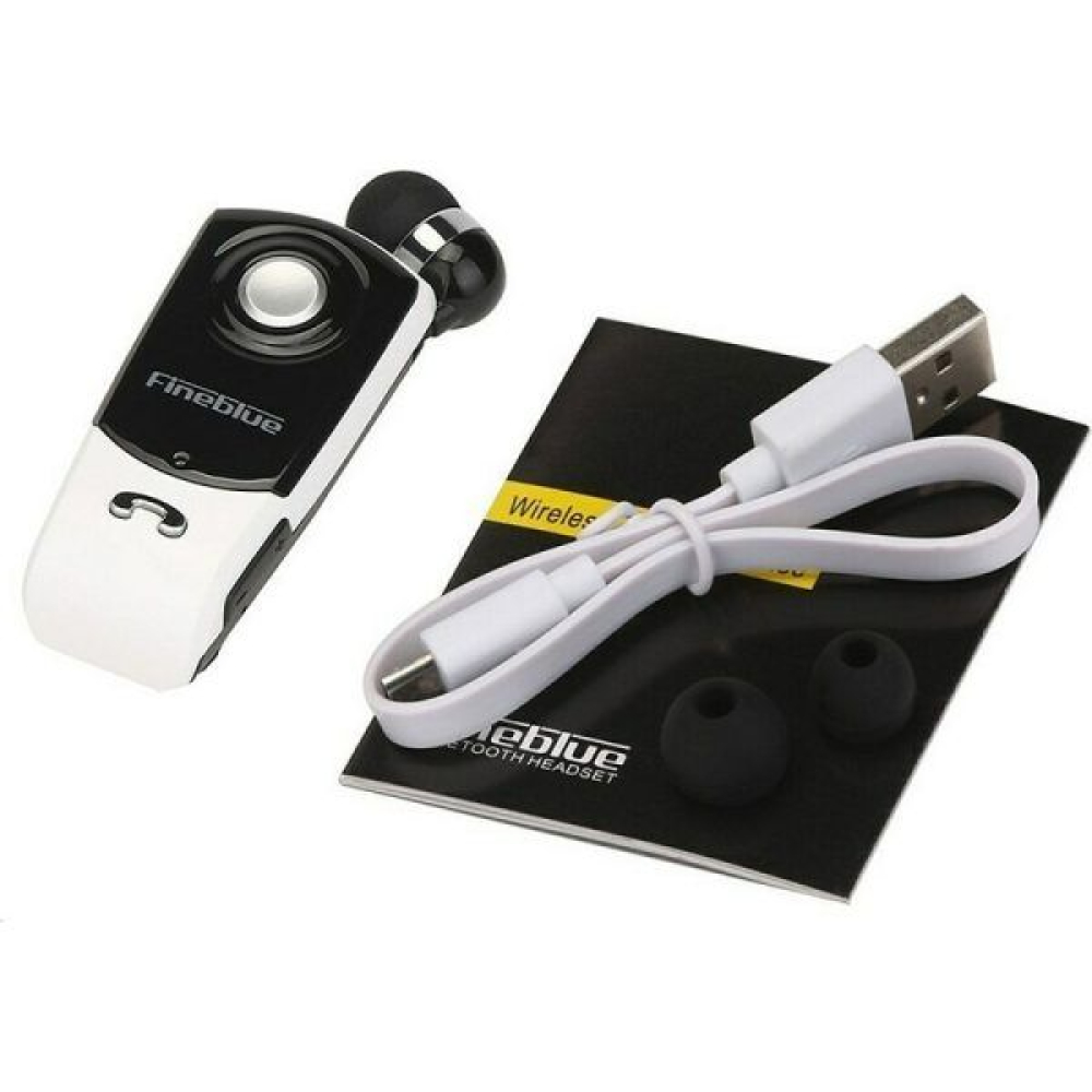 Ασύρματο ακουστικό Bluetooth – F-960 – Fineblue – 701021 – White/Black