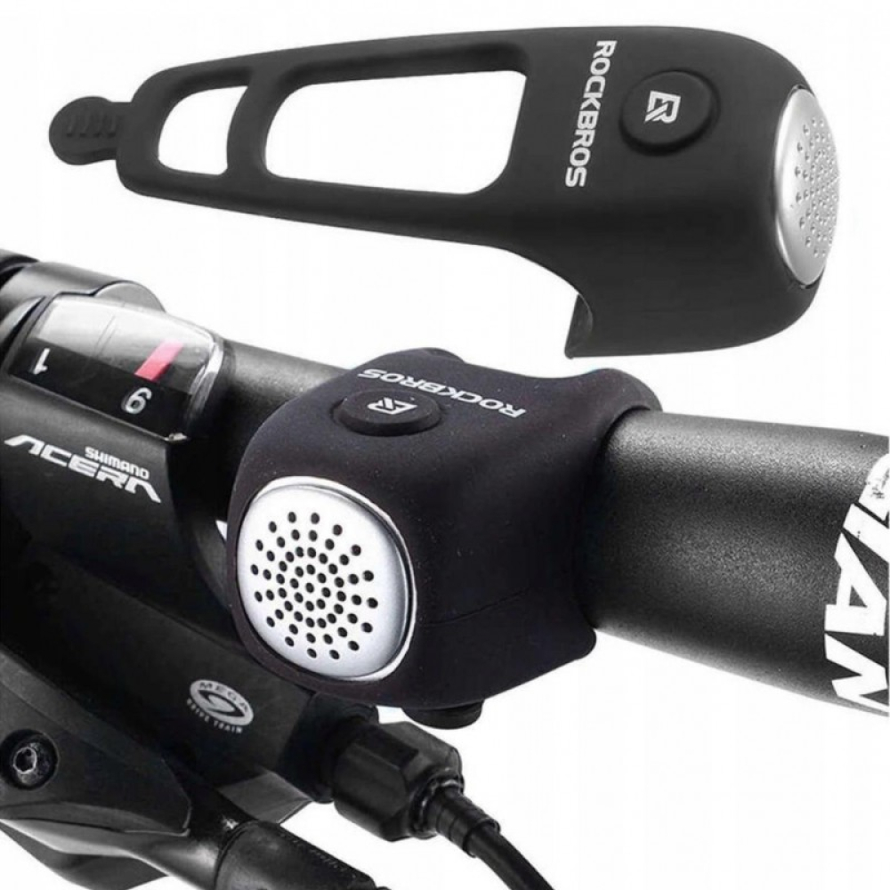 Rockbros CB1709BK Ηλεκτρονικό κουδούνι ποδηλάτου - Μαύρο