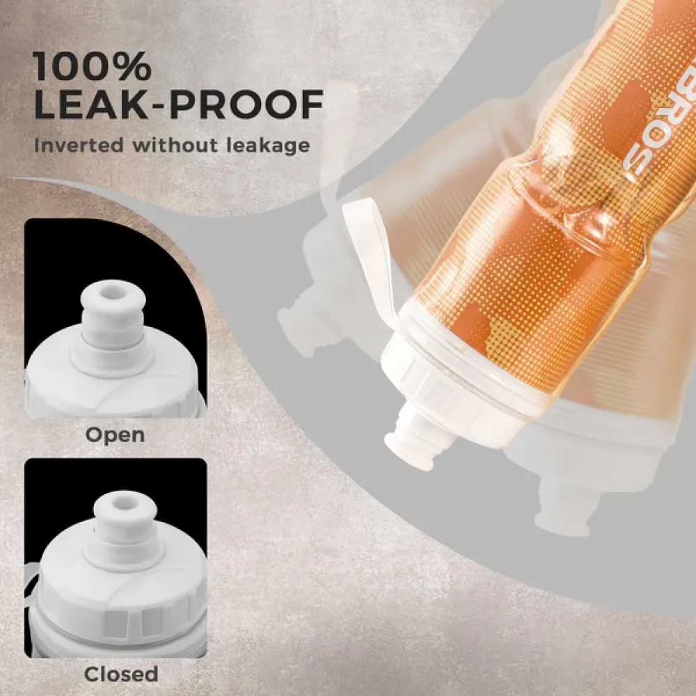 Insulated Leak-Proof Bike Water Bottle - 24OZ Black