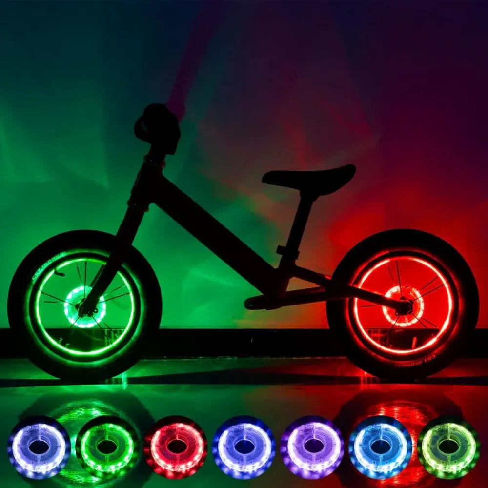 Rοckbros Bike Wheel Light - Πολύχρωμο φωτιστικό τροχού ποδηλάτου με εφέ 7 χρωμάτων -Children's Bike